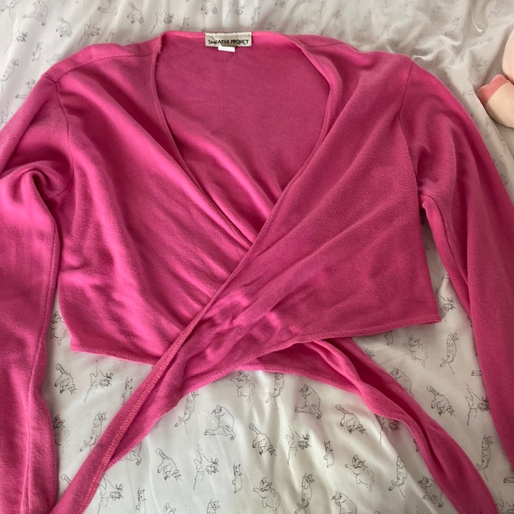 Crop top sweater